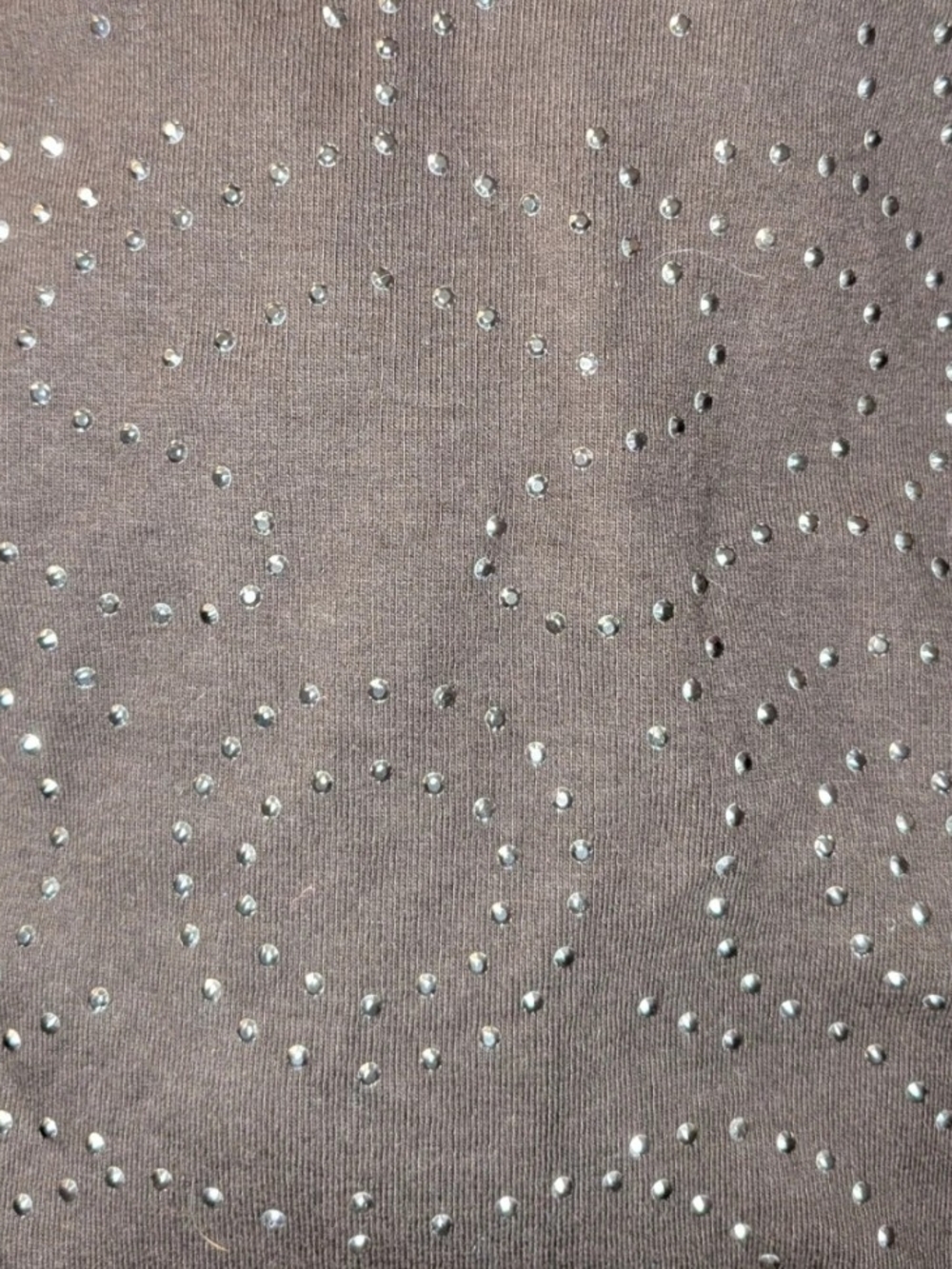 Chico's Brown Bling Shirt Size Chico 2 - Picture 3 of 3
